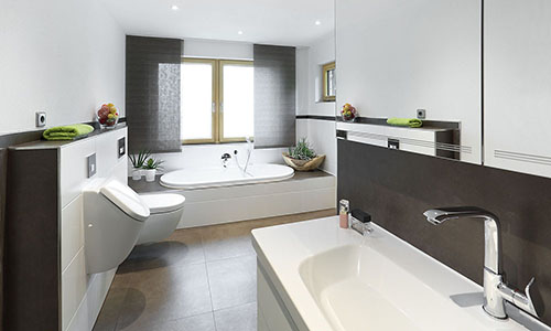 Sanierung zum modernen Familienbad