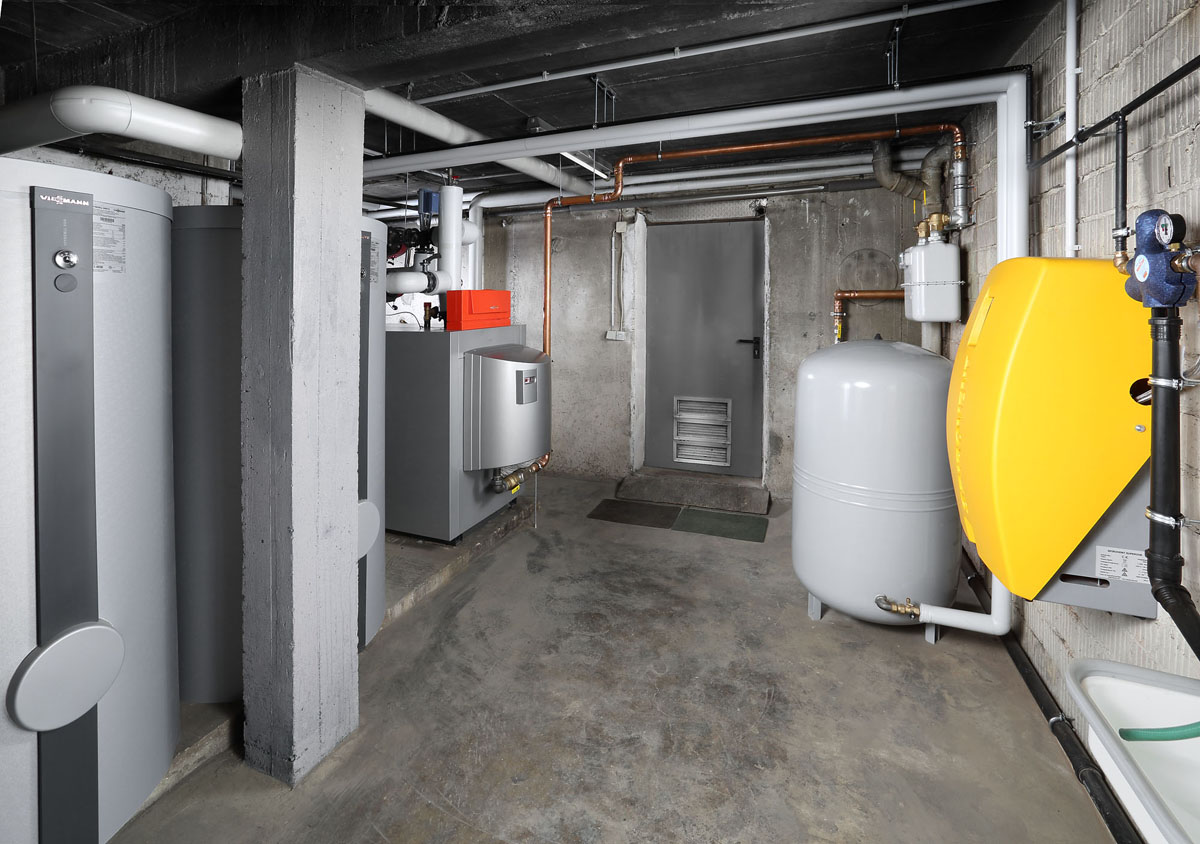 Heizung in Mehrfamilienhaus